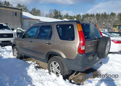 2004 Honda Cr-V Ex из США, поврежденный, VIN SHSRD78844U251960